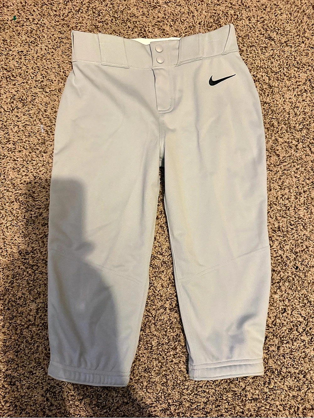 Nike Vapor Select Softball Pants Girls Medium Gray